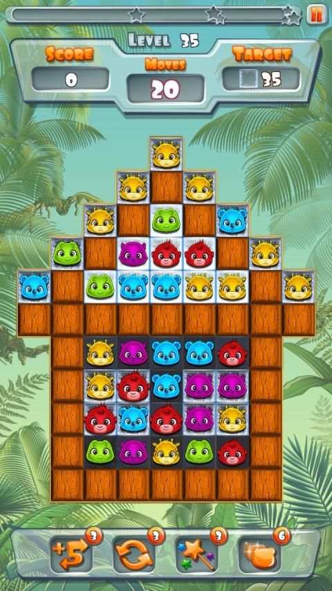 Sweet Zoo Match 3 स्क्रीनशॉट 5