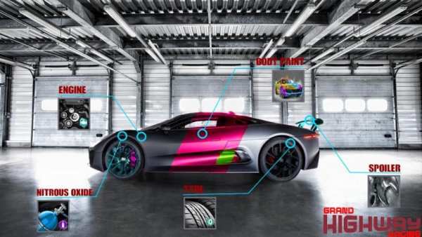 Grand Highway Racing स्क्रीनशॉट 1