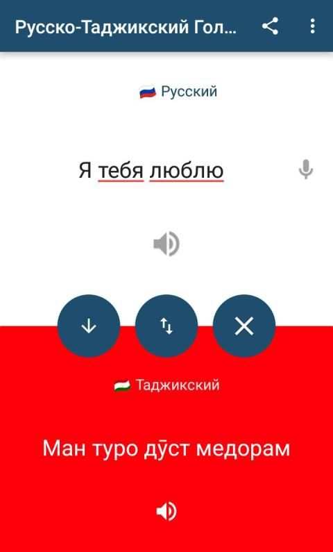 Tajik Russian Translator screenshot 5