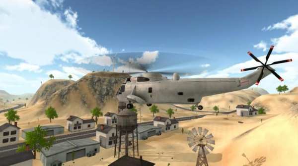 Helicopter Army Simulator स्क्रीनशॉट 1