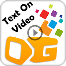Add Text to Video : Write on Videos أيقونة