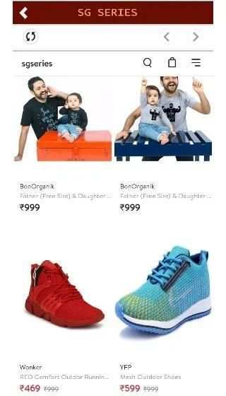 SG SERIES Online Shopping App screenshot 4