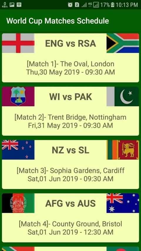 Cricket World Cup 2019 screenshot 7