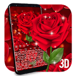 Love Rose Live Keyboard Theme आइकन