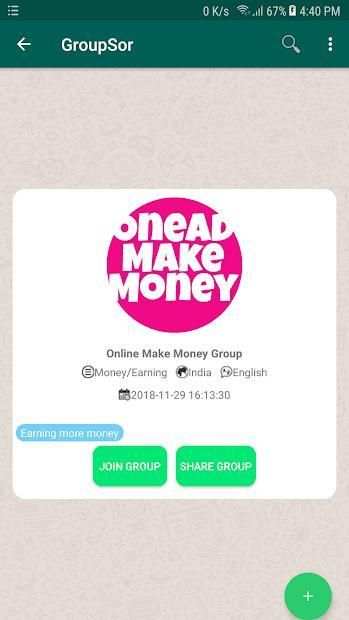WhatsApp Group Link - GroupSor screenshot 1