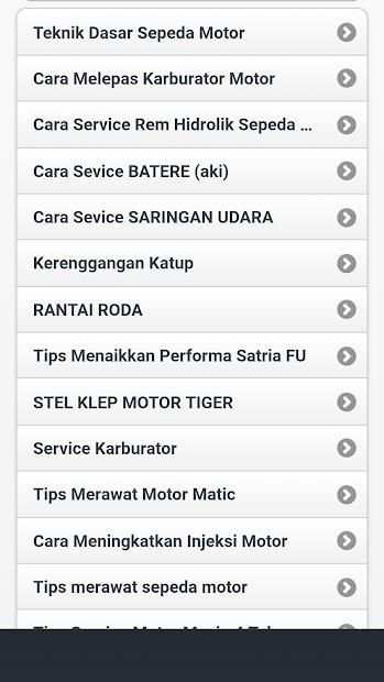 Ilmu Servis Sepeda Motor screenshot 1