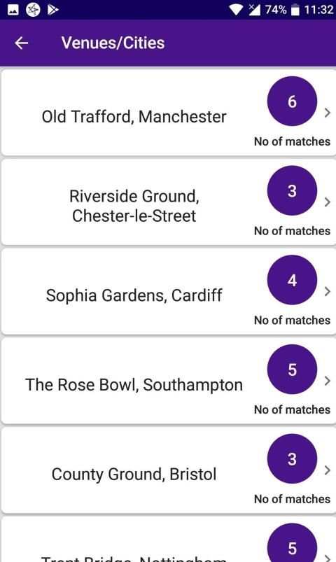 World Cup 2019 Schedule Time Table Score screenshot 3