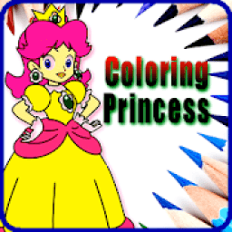 Coloring Princess icon
