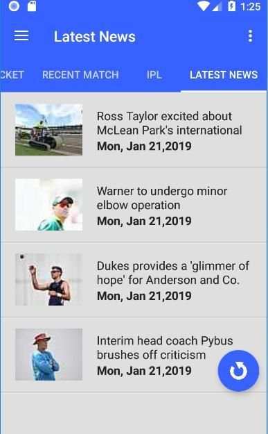 Live Cricket Score screenshot 1