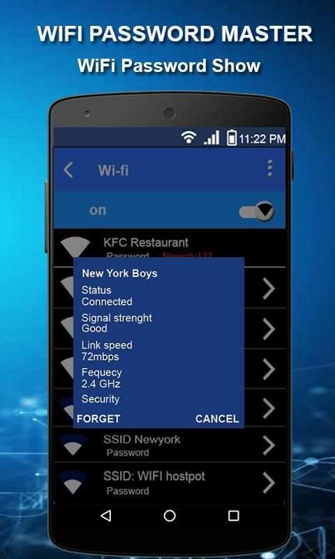 WiFi Password Show - Wifi Password Master screenshot 1