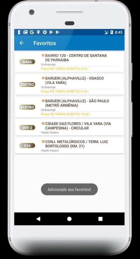 Osasco Bus- Linhas e Horários de Transporte. screenshot 5