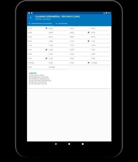 Osasco Bus- Linhas e Horários de Transporte. screenshot 3