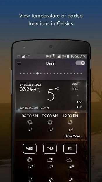 Weather Forecaster स्क्रीनशॉट 6