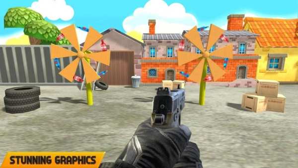 Bottle Shooting Game 2019 स्क्रीनशॉट 1