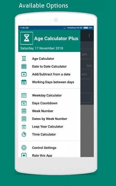 Age Calculator Plus: Current Age/Date Calculations screenshot 2