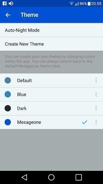 Mesageone स्क्रीनशॉट 3