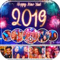 New Year Video Maker With Music - Happy New Year