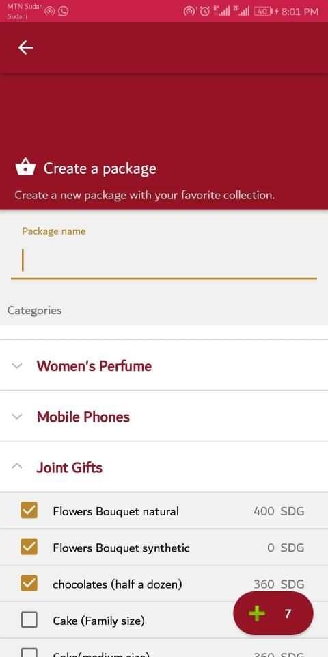 Gift app screenshot 4