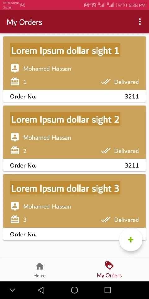 Gift app screenshot 1