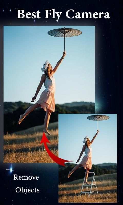 Fly Camera - Magic Levitation Effect Photo Editor screenshot 2
