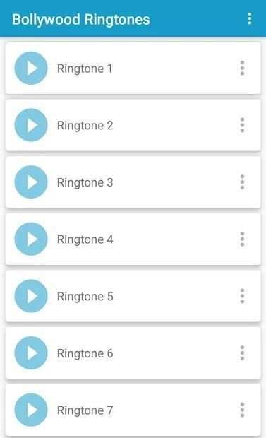 Bollywood Ringtones स्क्रीनशॉट 4