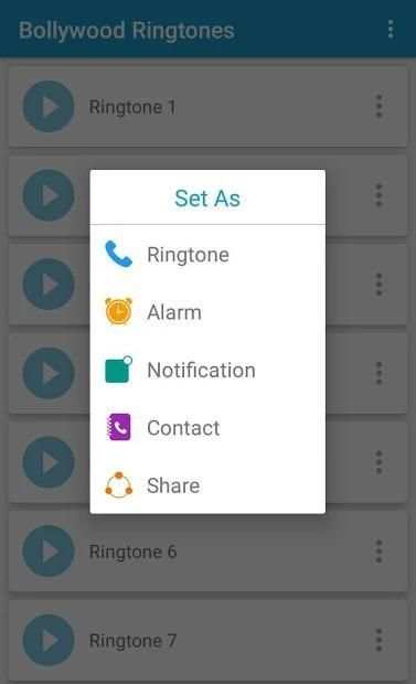 Bollywood Ringtones स्क्रीनशॉट 3