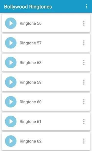 Bollywood Ringtones स्क्रीनशॉट 1