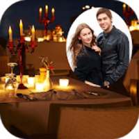 Candle Light Dinner Photo Frame on 9Apps