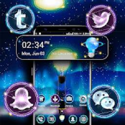 Light Bulb Launcher Theme