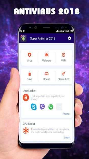 Super Antivirus Cleaner 2018 screenshot 2