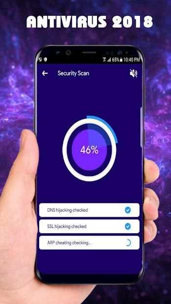 Super Antivirus Cleaner 2018 screenshot 1