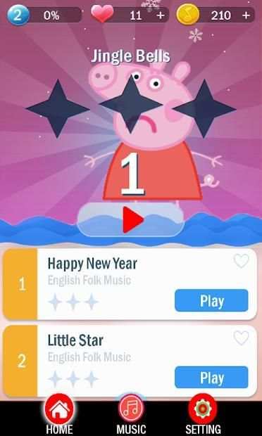 Pink Piano PeppaPig Tiles 2 screenshot 7