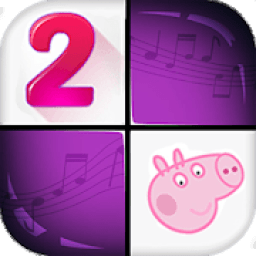 ikon Pink Piano PeppaPig Tiles 2
