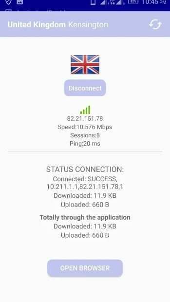 Smart VPN screenshot 1