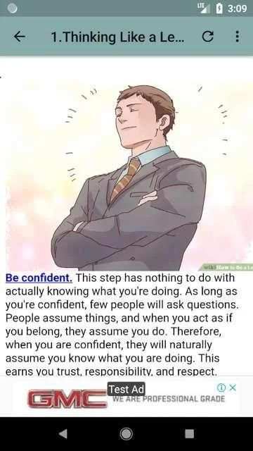 How to Be a Leader screenshot 1