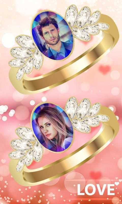 Lovely Ring Photo Frames स्क्रीनशॉट 2