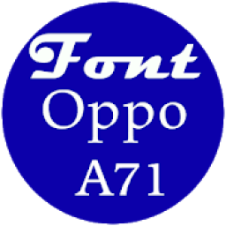 Font Oppo A71 icon