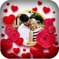 Valentine's photo frame Editor on 9Apps