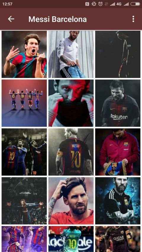 Messi Wallpaper HD screenshot 2