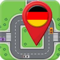 * Germany Offline maps and navigation GPS 3D