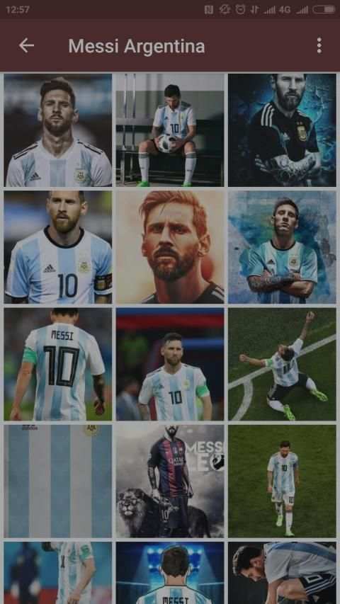 Messi Wallpaper HD screenshot 1