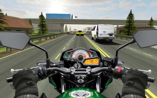 The Highway Traffic Rider - Motorcycle Driving screenshot 4