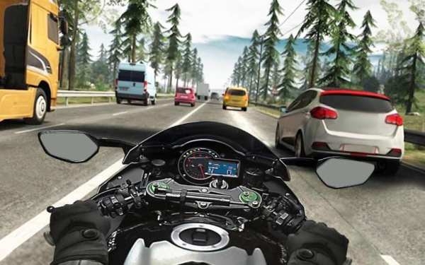 The Highway Traffic Rider - Motorcycle Driving screenshot 2