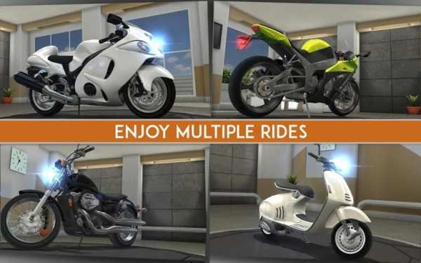 The Highway Traffic Rider - Motorcycle Driving screenshot 1