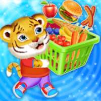 Baby Tiger Halloween Shopping - Supermarket Game logo
