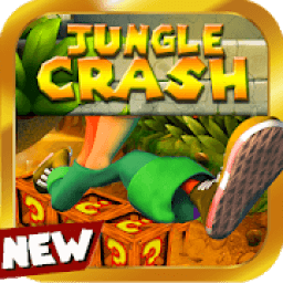 Jungle Crash Adventure Run Game Free icon