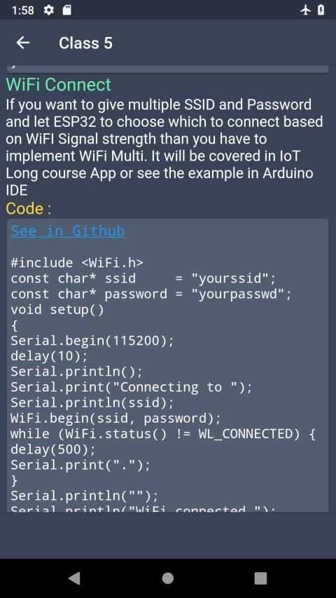 IoT Learning Short Course : ESP32, Arduino,Project screenshot 4