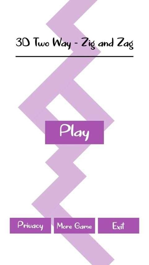 3D Two Way - Zig and Zag screenshot 8