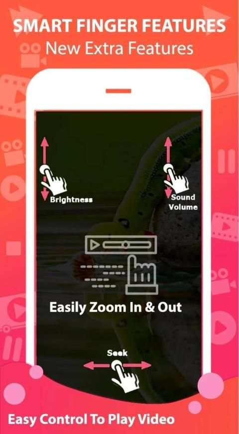HD Video Player - All format video player HD स्क्रीनशॉट 1