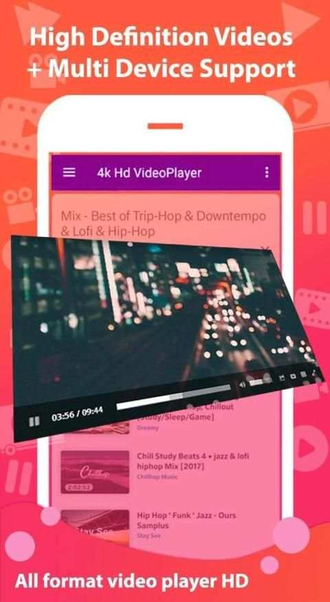 HD Video Player - All format video player HD स्क्रीनशॉट 3